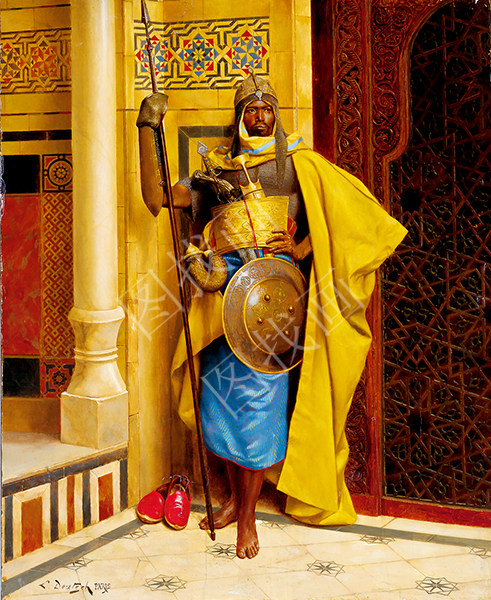 The Nubian Palace Guard